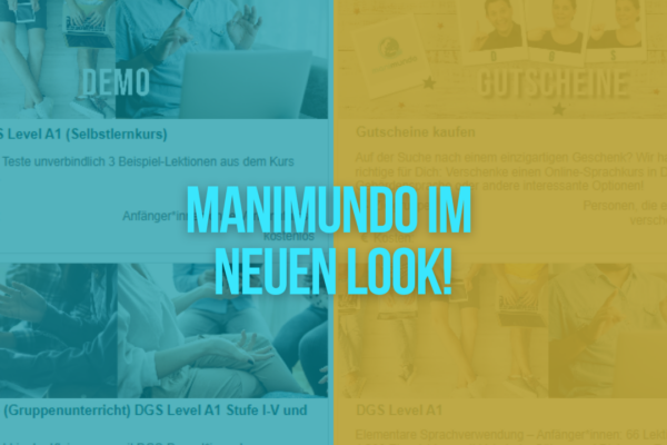 Willkommen zu einer neuen Lernerfahrung – manimundo im optimierten Look!