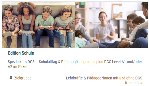 Edition Schule auf der Lernplattform