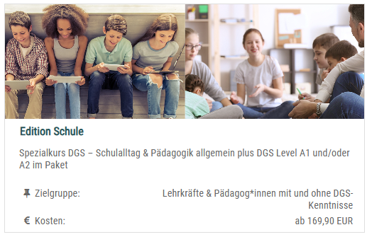 Edition Schule auf der Lernplattform