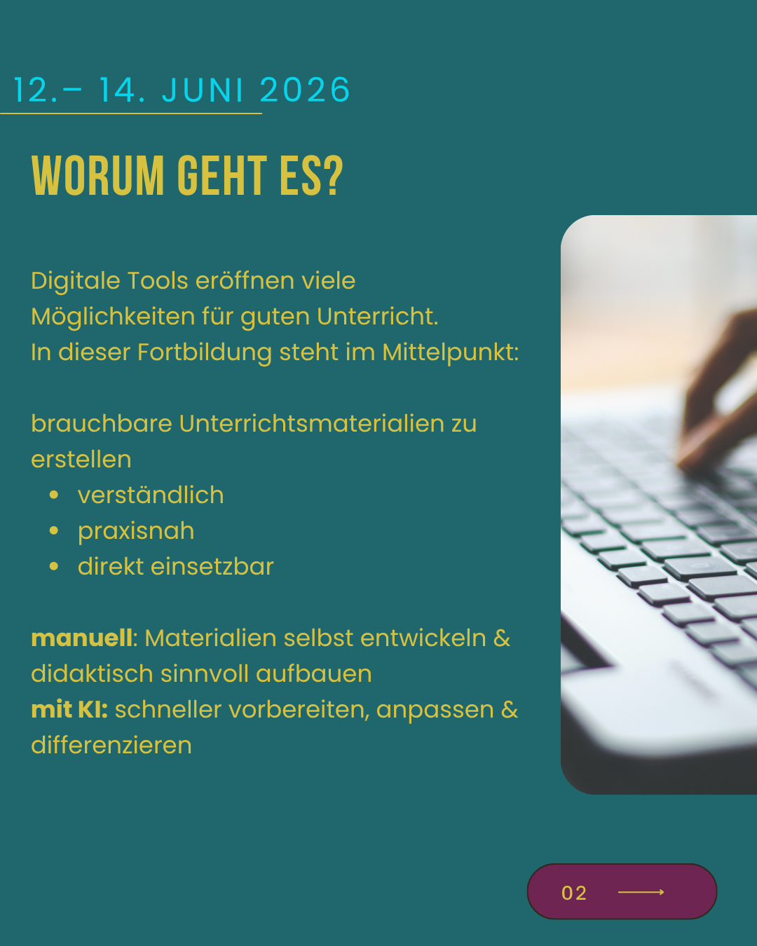 Fortbildung Digital & KI-gestützt unterrichten in DGS/Deutsch – kleine Gruppe in Hamburg